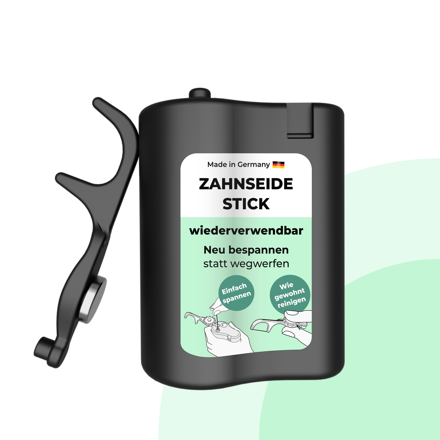 Zahnseide-Stick wiederverwendbar