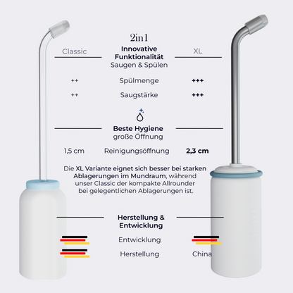 2in1 Mandeldusche XL