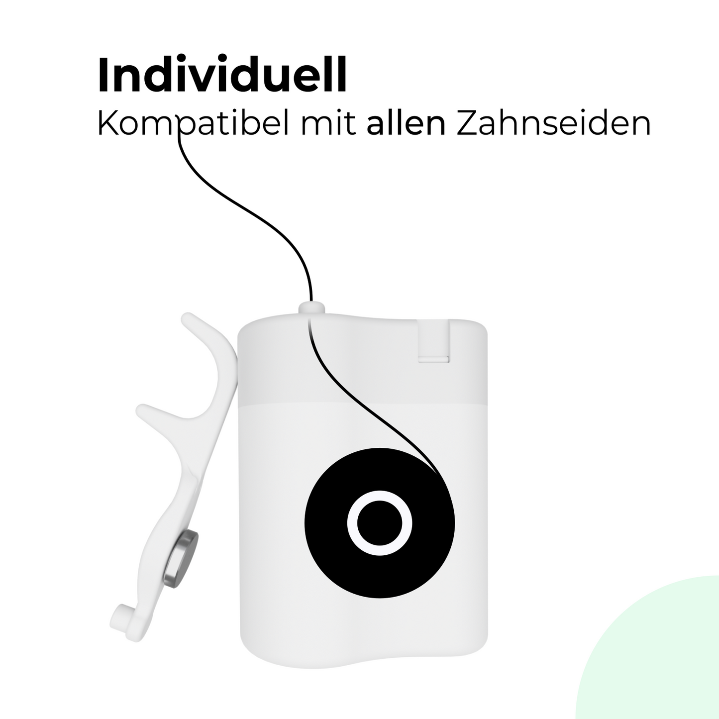 Zahnseide-Stick wiederverwendbar