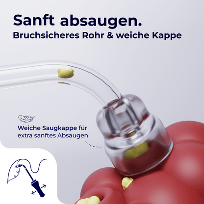 2in1 Mandelstein Schröpfglas & Munddusche