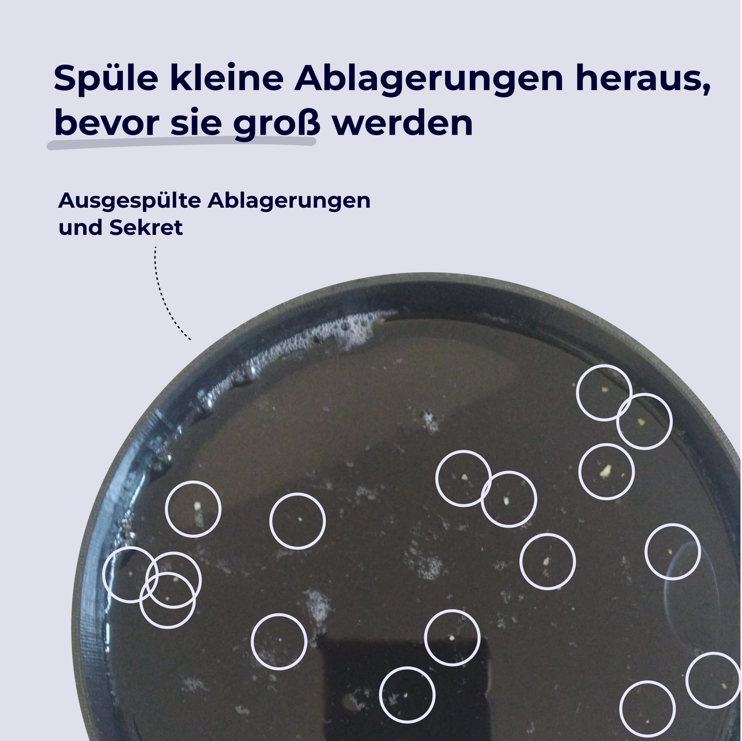 2in1 Mandelstein Schröpfglas & Munddusche